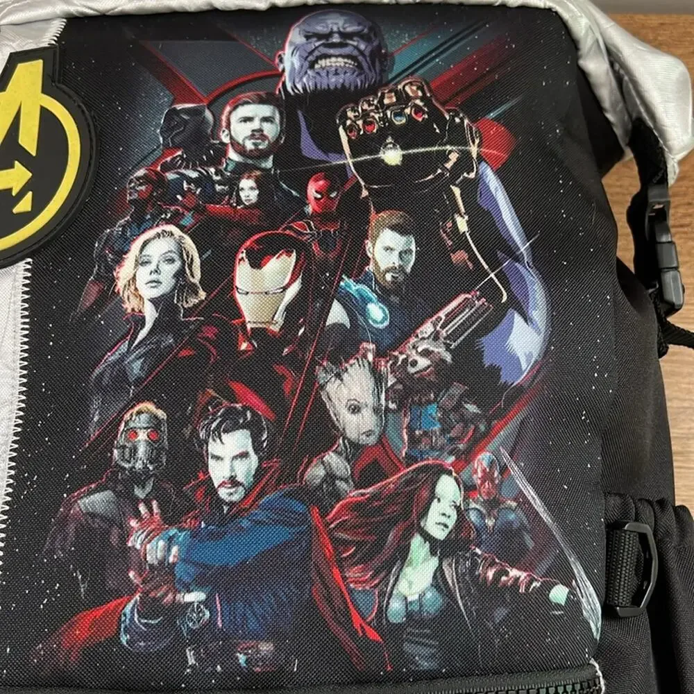 Disney Marvel Avengers Silver Backpack